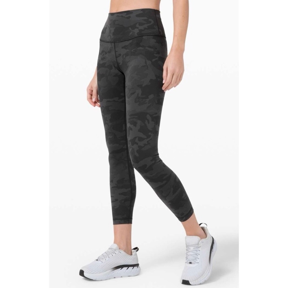 LULULEMON Camo Wunder Under High Rise Tight Leggings
